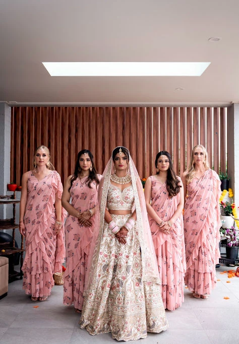 A coordinated celebration with loved ones