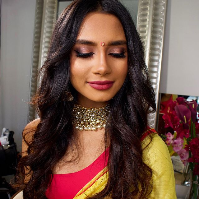 south Asian bridal makeup